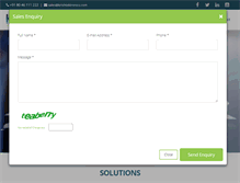 Tablet Screenshot of krishtektronics.com